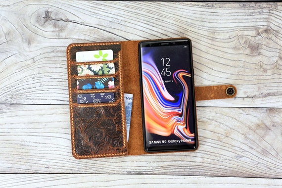 Galaxy Note 20 Ultra Case, Samsung Note 20 Wallet, Best Phone Case for Note  20 Ultra 5G / Note 20 5G, Full Grain Leather Wallet / BROWN 