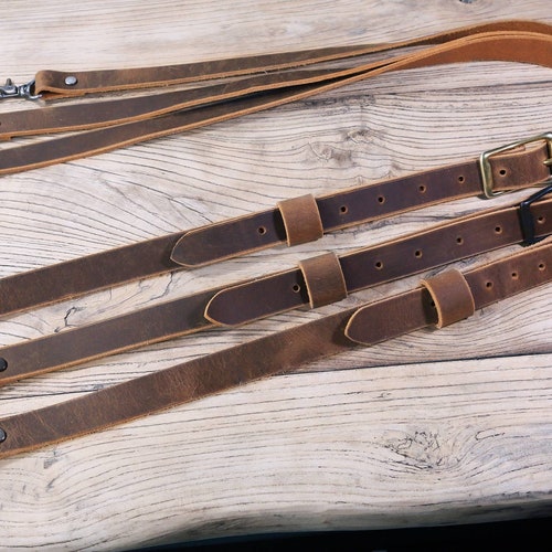 Adjustable Leather Shoulder Crossbody Bag Strap Leather Punk Etsy