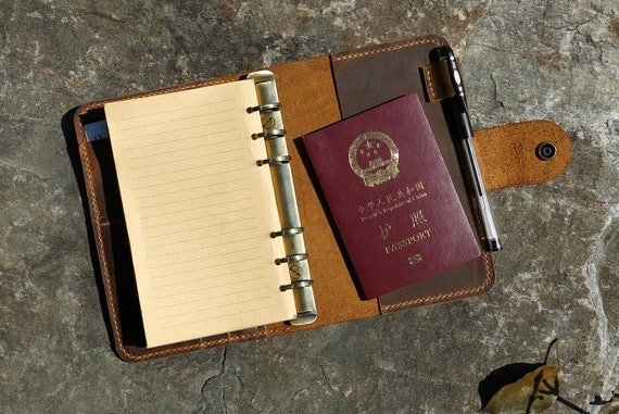 Personalisiertes Notizbuch TagebuchWeicher EinbandStilvolles Design A5 A6 