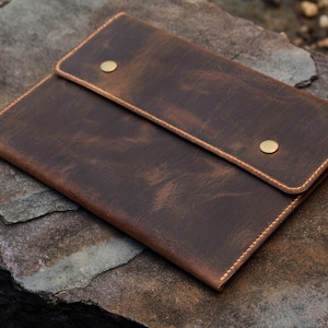 Custodia in pelle rustica personalizzata per iPad Pro 11 12.9 2022 iPad Air 5 4, nuova custodia unica per iPad 10.2 IPD05FS