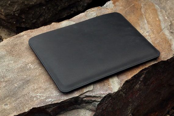Housse cuir noir nouveau MacBook pro 14 13 15 16 pouces housse, cuir noir  MacBook air 11 13 housse, cuir MacBook 12 étui MACX11S -  France