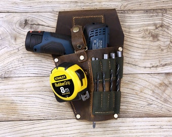 Heavy Duty Custom Cordless Impact Drill Holster Tool Belt Pouch Pocket Holder Heavy Duty Custom Cordless Impact Drill Holster Tool Belt Pouch Pocket Holder