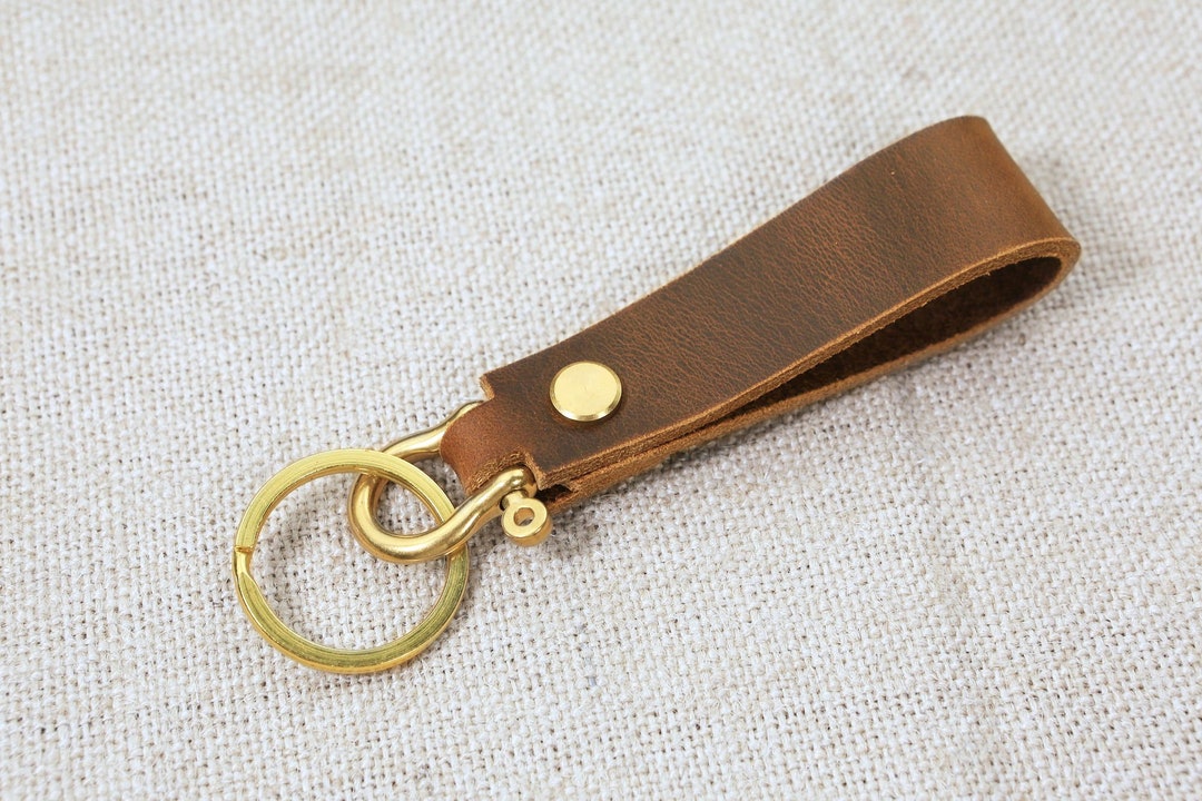 Supreme Leather Key Loop (SS21) - $28