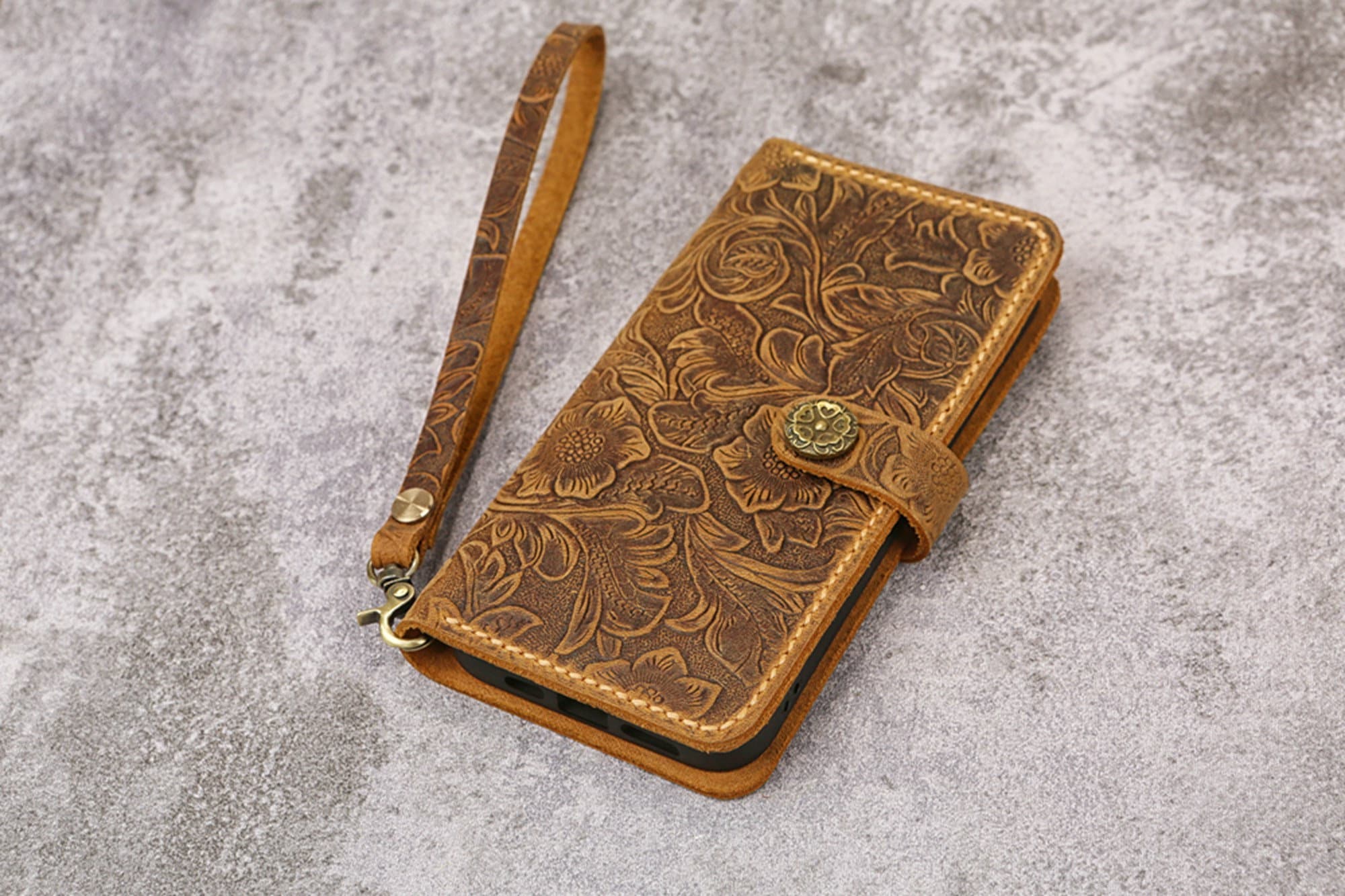 Cell Phone Wallet Case Women - Etsy