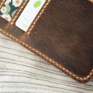 Personalized leather case wallet for Google Pixel 7 8 9 Pro , distressed leather phone cases cover for Google Pixel 9 Pro XL X04-GP05MW image 3