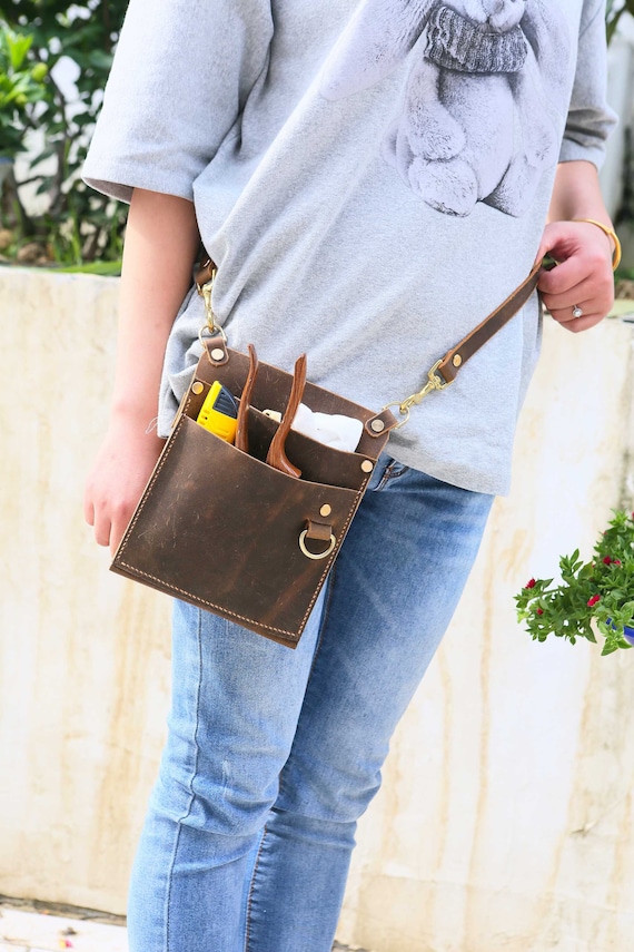Personalized Vintage Leather Florist 