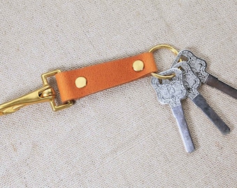 GRAPHICS & MORE Black Hawk Native American Style Keychain - Leather/Fabric Strap With Carabiner Clip & Key Ring - View #6