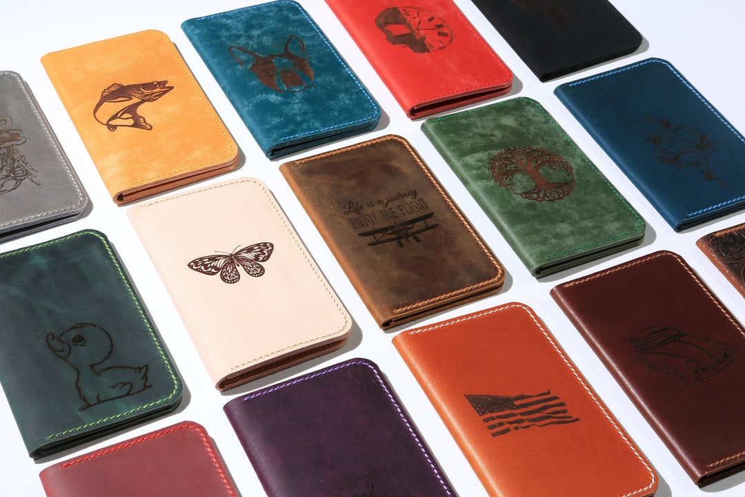 Leather Engraving Service , Leather Embossing Service , Personalized