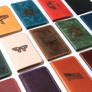 Leather engraving service ,  Leather embossing service , Personalized leather goods gift