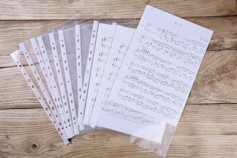 Personalized Vintage Leather Sheet Music Organizer Binder Etsy