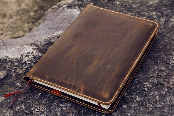 Personalized Leather cover case portfolio for Leuchtturm1917 MASTER CLASSIC SLIM A4+  Composition (B5) Notebook Sketchbook LA4P05S