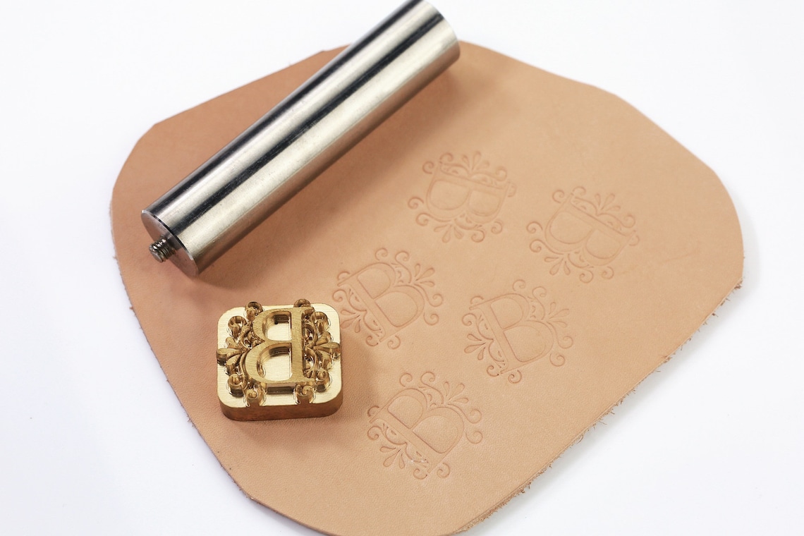 Custom Leather Stamp Maker Customized Brass Embossing Stamp Etsy