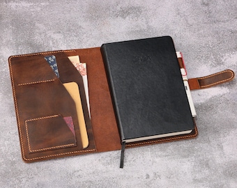 2026 Leather Planner Cover Set, A5 Dated Daily Planner Included (Jan–Dec 2026),  A5 Dated Daily Planner U12-2026A5S