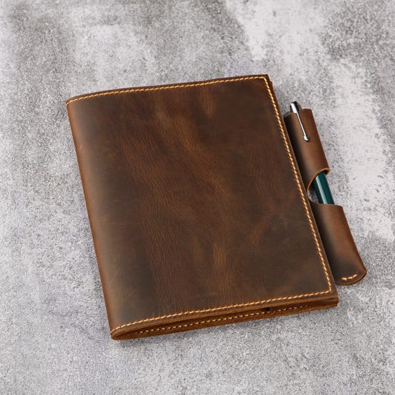 Genuine leather case for supernote A5x2,  supernote A6x2 nomad folio cover case with LAMY pen holder V11-LSPA56XS