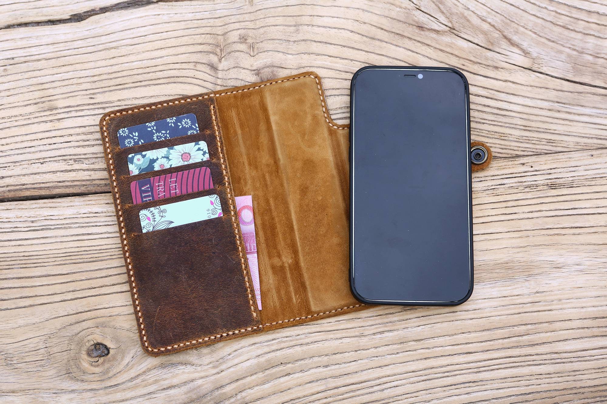 Magnetische Leder Fall Für IPhone 13 12 Mini 11 Pro XS Max XR 7 8 6 6s