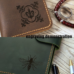 Personalized leather case wallet for Google Pixel 7 8 9 Pro , distressed leather phone cases cover for Google Pixel 9 Pro XL X04-GP05MW image 7