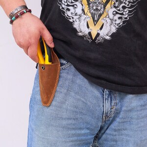 thumbnail image 2 of Pruner Holster Bahco Leather Holster - Fits Pruners & Folding Saws... 2 of 10