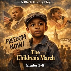 Black History Play - The Children's March: (Showcasing the Young Heroes of The Civil Rights Movement)