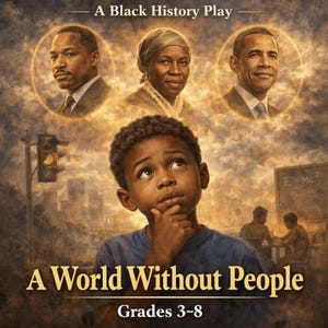 Peça teatral sobre a história negra: Um mundo sem pessoas negras (destaca inventores negros)