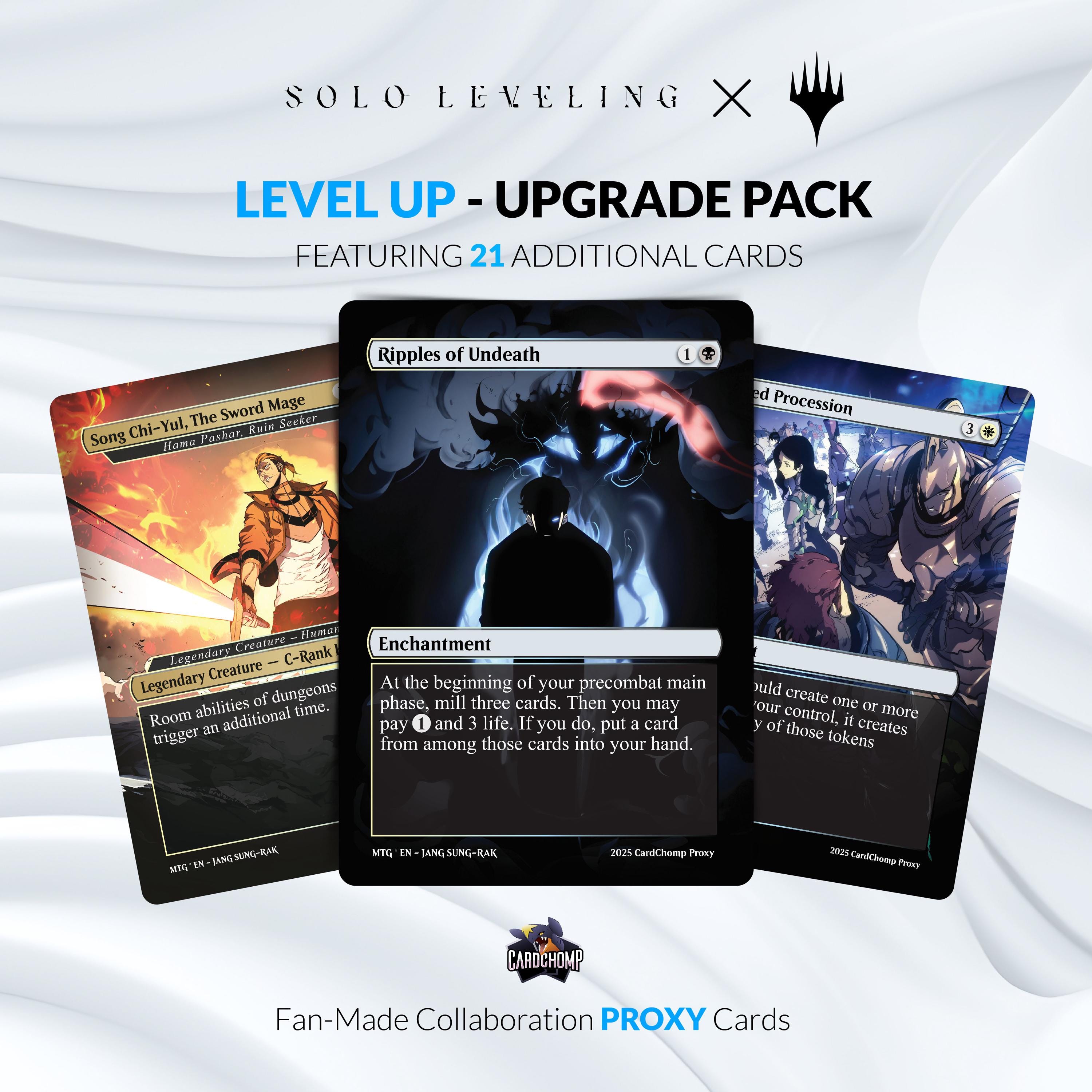 Solo-leveling: level-up-pakket