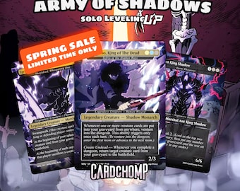 Army of Shadows - Solo Leveling Up Theme Proxy Deck