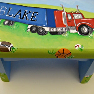 Kid Truck Step Stool - Etsy
