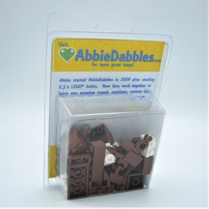 Brown Squirrel Building Kit by Abbie Dabbles made from toy bricks image 3