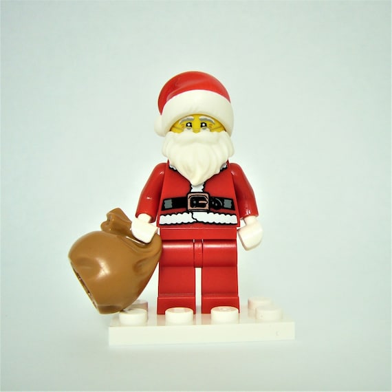 Custom Santa Claus Minifigure by Abbiedabbles Made With Toy Bricks Etsy Canada