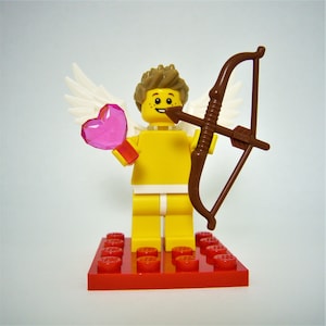 Cupid Custom Minifigure by Abbie Dabbles made from toy bricks