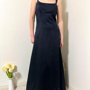 Robe bleu marine Fairweather vintage des années 90 (S/M) fabriquée au Canada