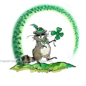 NIEUWE St Patricks Day Card - grappige St Patricks Day wasbeerkaart - Good Luck Card - St Patricks Day-wenskaart