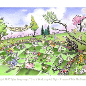 Lustige Karte Hase zu Ostern Gruß Karte Design Aquarell Kunst Frühling Kinder Geburtstag Note Saisonales Geschenk Tierliebhaber
