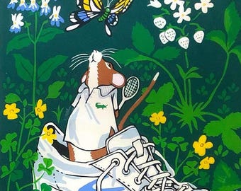 Signed George Davis Limited Edition Artist Proof "Sneakers" - Framed