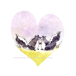 Tarjeta de animales graciosos, tarjeta de mofeta, tarjeta de San Valentín con animales graciosos, ilustración de mofeta, tarjeta de amor graciosa, tarjeta de amistad «El amor verdadero nunca apesta»