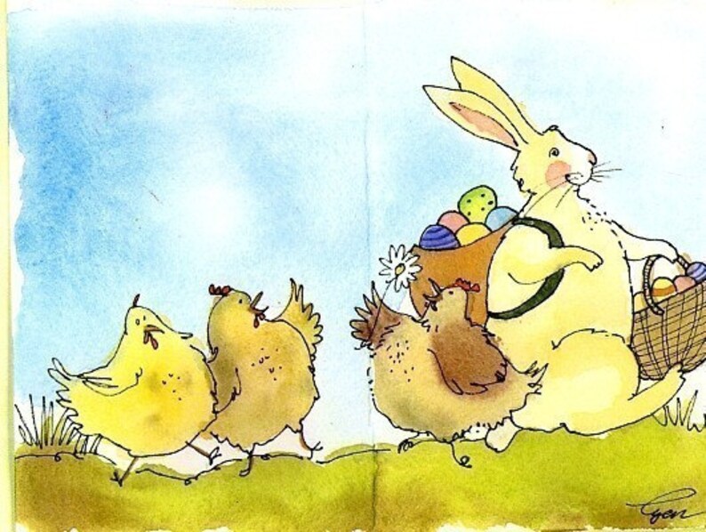 Twizler Lustige Osterkarte Mit Hase – Humorvolle Grußkarte Mit Spruch, Inkl. Umschlag