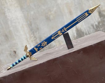 Zelda Master Sword Replica – Handcrafted Damascus Steel Blade – Unique Gamer Gift – Legend of Zelda Collectible