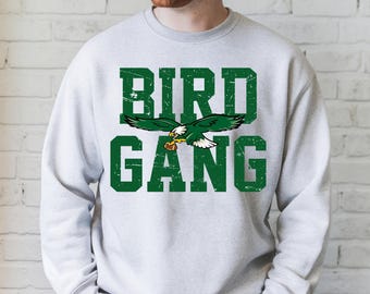 Philadelphia Bird Gang Football Sweatshirt, Philadelphia Eagle Sweatshirt, Philly Game Day, Philadelphia  Eagle Sweatshirt, Eagles Shirt