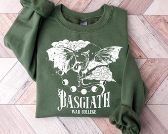 Basgiath War College Comfort Sweatshirt, Fourth Wing Sweatshirt, Dragon Rider Gift, Violet Sorrengail, Xaden Riorson, Riders Quadrant Tee