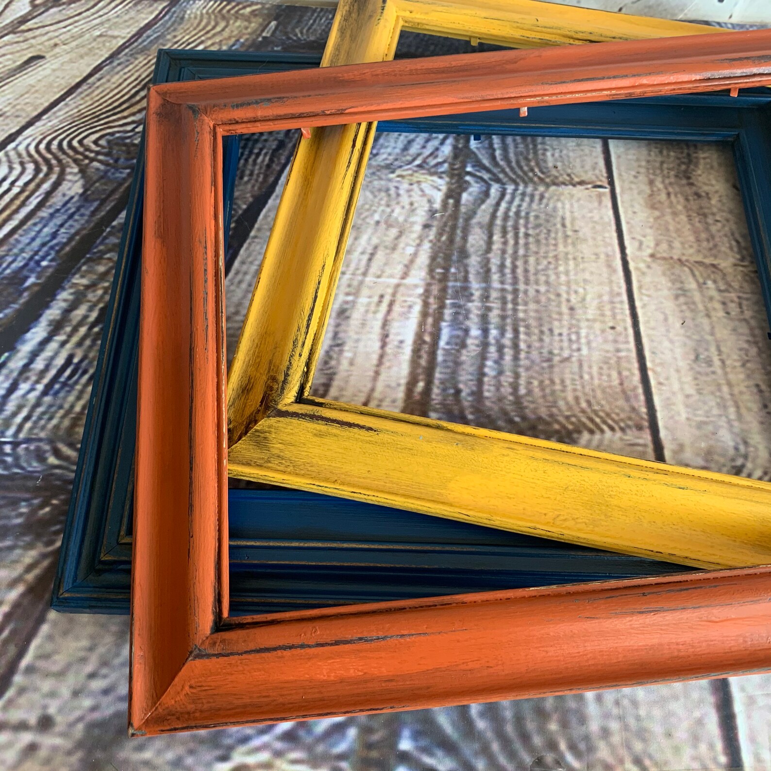 Colorful frames Boho frames open frames frame set colorful Etsy