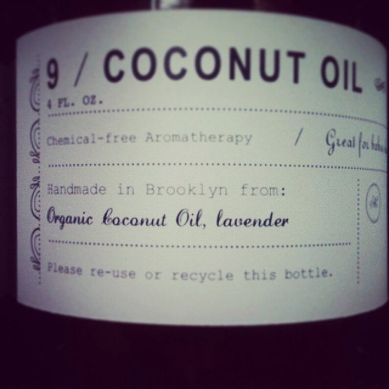 Coconut Oil and lavender image 1