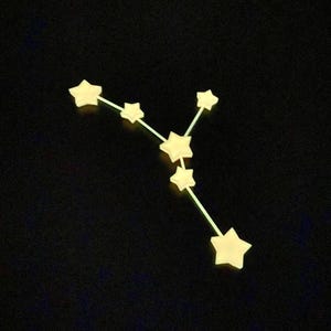 Cancer Zodiac Sign | Glows in the Dark | Zodiac Signs | Astrology | Nursery Decor | Gift | Cancer Zodiac Constellation