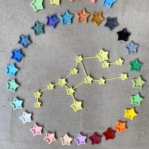 Virgo Zodiac Sign | Glows in the Dark | Zodiac Signs | Astrology | Nursery Decor | Gift | Virgo Zodiac Constellation