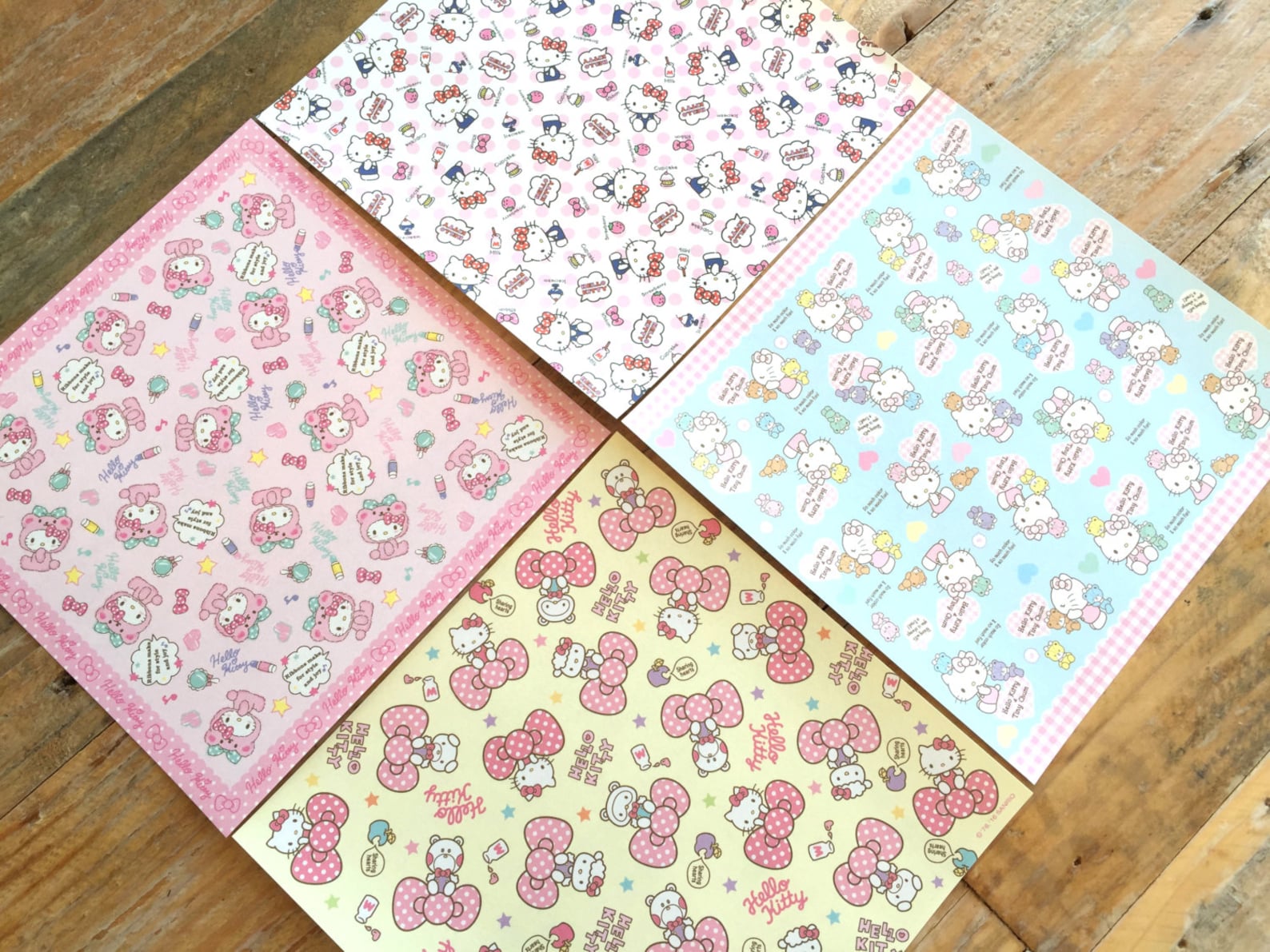 Sanrio Chiyogami / Origami Paper Set of 20 Sheets 4 Designs X | Etsy