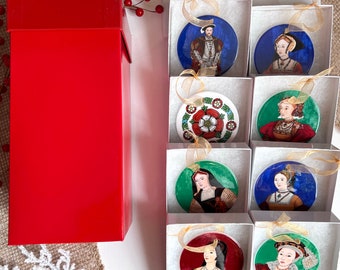 The Tudors Ultimate Ornament Set with Gift Box - Customizable