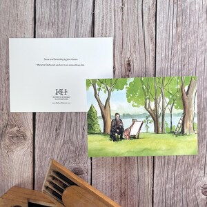 Sense and Sensibility Watercolor Art Print | Jane Austen Gifts image 3