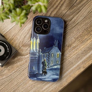 Outlander Sezon Pierwszy Jamie Fraser Ghost i Claire w Inverness Wytrzymałe etui na iPhone'a Pixel Samsunga