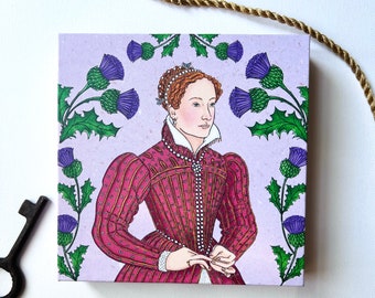 Mary Queen of Scots Portrait 6 x 6 Canvas Gallery Wrap