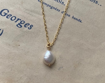 Baroque Fresh Water Pearl Necklace