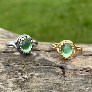 &quot;Kleiner Vintage Peridot Grüner Ring.&quot;