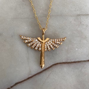 Fliegendes Schwert Halskette